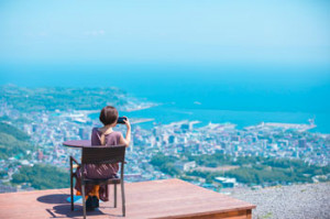 ②小樽天狗山ロープウエイ